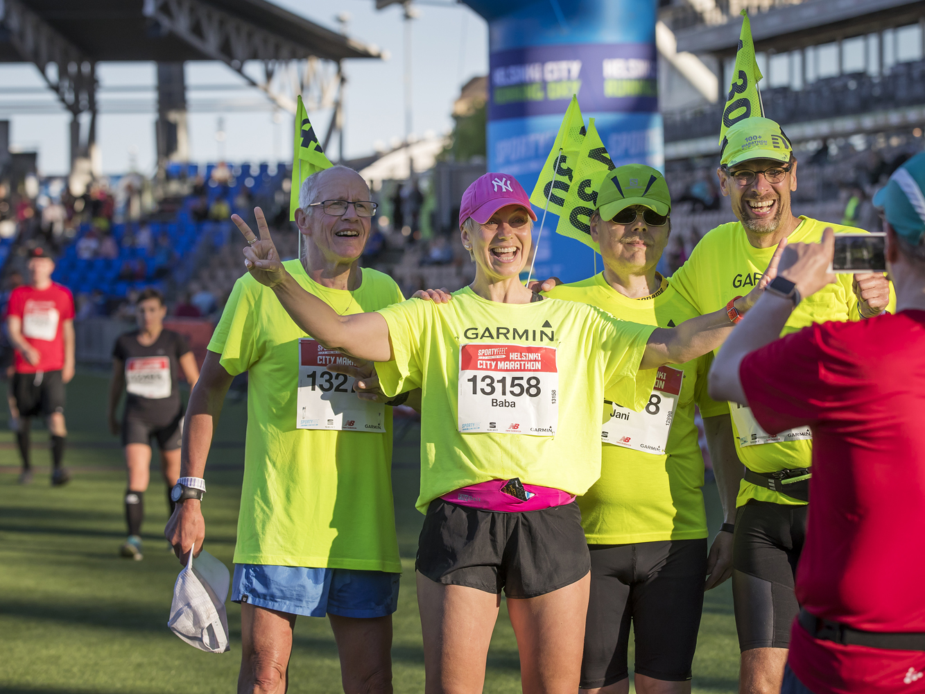 GARMIN HELSINKI CITY MARATHONIN NIMIKKOKUMPPANIKSI