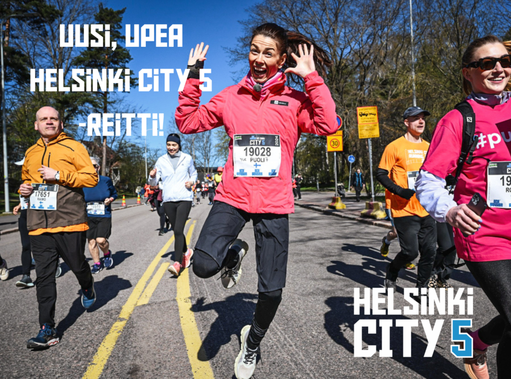 Helsinki City 5 uusi reitti